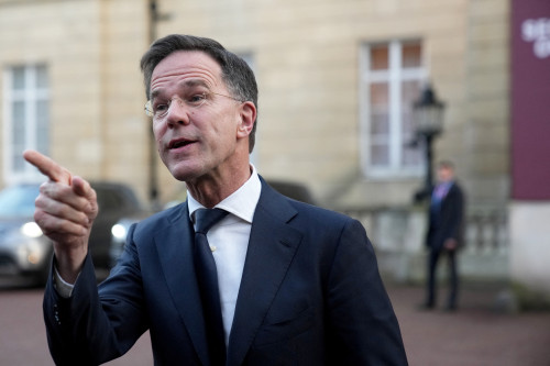 Higher European defence budgets a first step, production needed, NATO’s Rutte says
