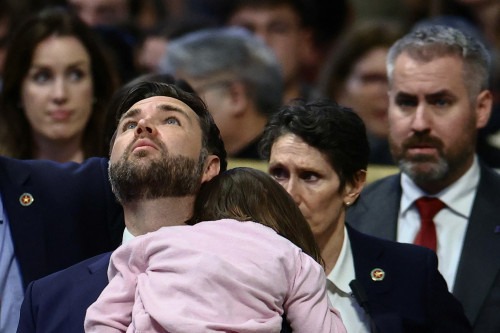 Vance, Catholic at odds with Pope Francis, attends Vatican’s Good Friday service