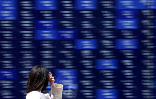Stocks drift, dollar slips on US-China standoff