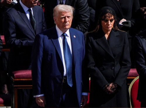 Trump posts AI-generated photo of himself as pope, drawing internet outrage