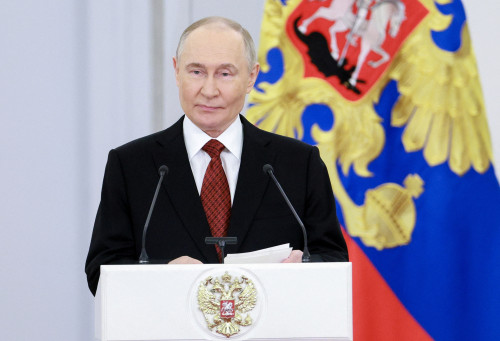 Russia’s Putin calls for quick development of drone forces