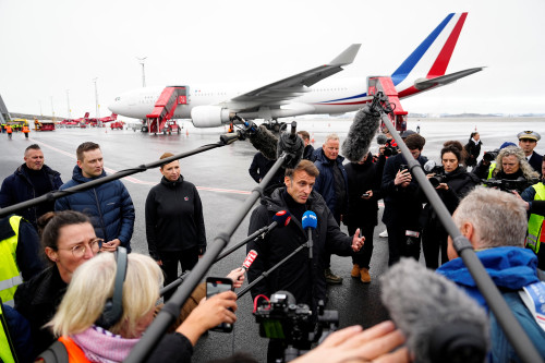 Macron visits Greenland to show European solidarity after Trump annexation threats