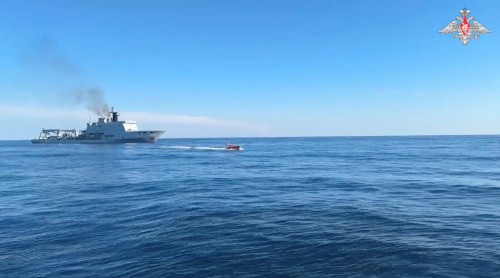 Russian and Chinese navies practice destroying ‘enemy submarine’, days after Trump move