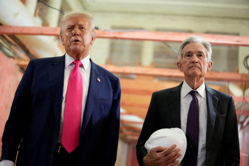 Trump again criticizes Fed’s Powell, says ‘I’d love to fire his ass’