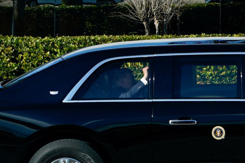 Trump says gas prices may remain high through November midterm election