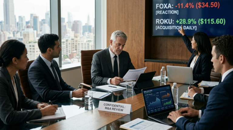 Fox Bets $22 Billion on Roku. FOXA Gets Punished.