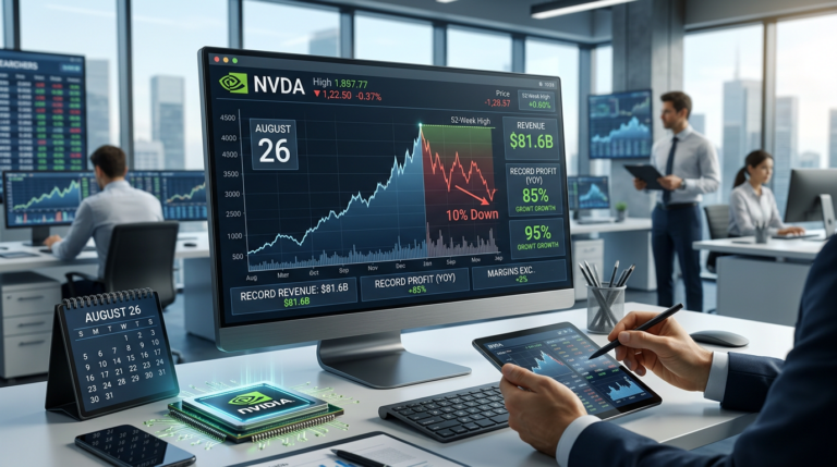 Nvidia Is Down 10% From Its High. August 26 Is the Date.