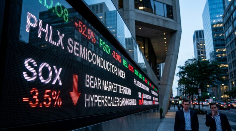 The SOX Just Hit Bear Market. The Real Test Hasn&rsquo;t Started Yet.