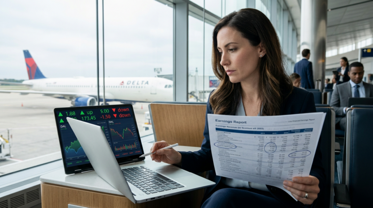 Delta Beat the Quarter. The Stock Fell Anyway.