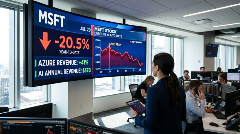 Microsoft Reports July 29. It&rsquo;s Down 20% This Year. That Setup Is Worth Understanding.
