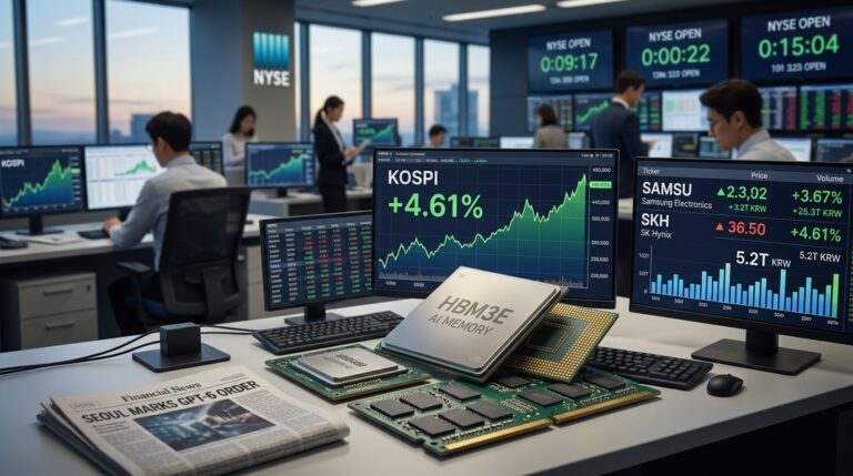 Seoul Just Paid 4.6% for GPT-6 Astra&rsquo;s Memory Order. New York Opens Tuesday.