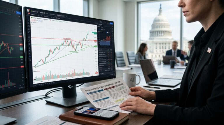 NVDA’s Political Moat Is Now Real. Watch These Levels.