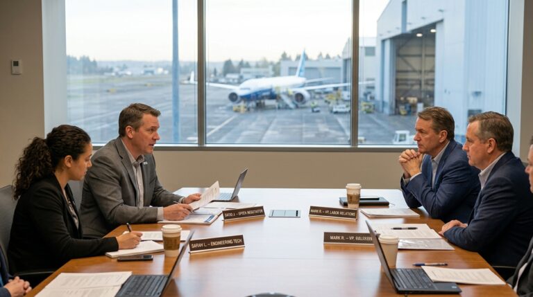 Boeing’s Engineers Return to the Table Monday With a Strike Authorized
