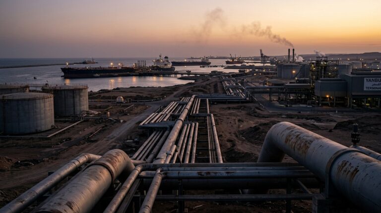 Saudi Arabia Has Six Days of Oil Left at Yanbu. Here Is What Traders Must Watch.