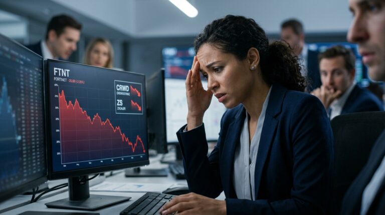 Fortinet Fell Over 25% on a Beat. Cybersecurity’s Valuation Problem Is Now Everyone’s Problem.