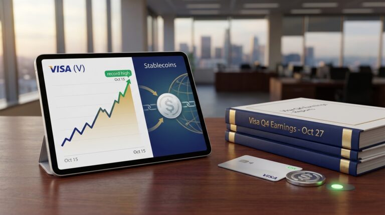 Visa Reports Oct. 27. Its Stablecoin Bet Just Went Live.