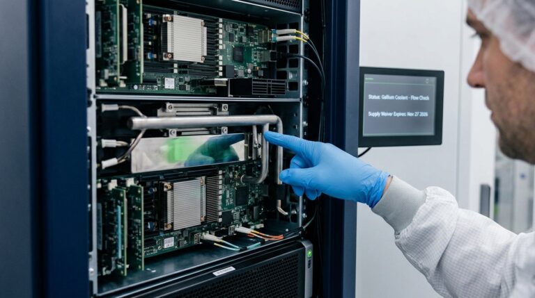 Nvidia Rubin Racks Run on Gallium. Supply Expires Nov. 27.