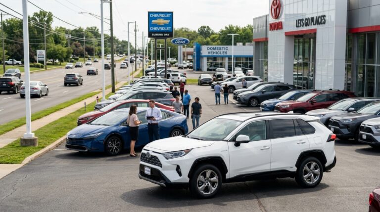Toyota Is Taking Market Share While GM and Ford Hand It Away