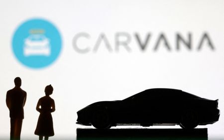Carvana shares surge as much as 68% after upbeat second-quarter outlook
