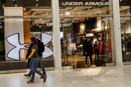 Under Armour’s robust margin forecast blurs weak North America