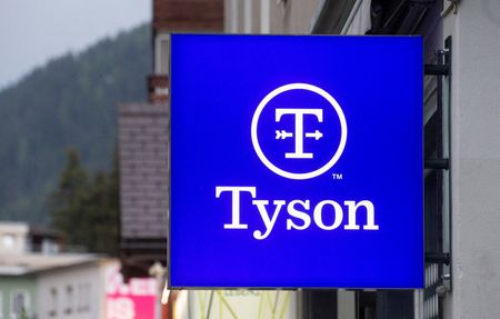 Tyson Foods shares retreat on downbeat revenue forecast