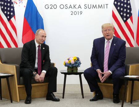 Exclusive-Trump, longtime admirer of Putin, says aborted mutiny ‘somewhat weakened’ Russian leader