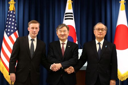 U.S., South Korea, Japan to step up actions on North Korea cyber threats